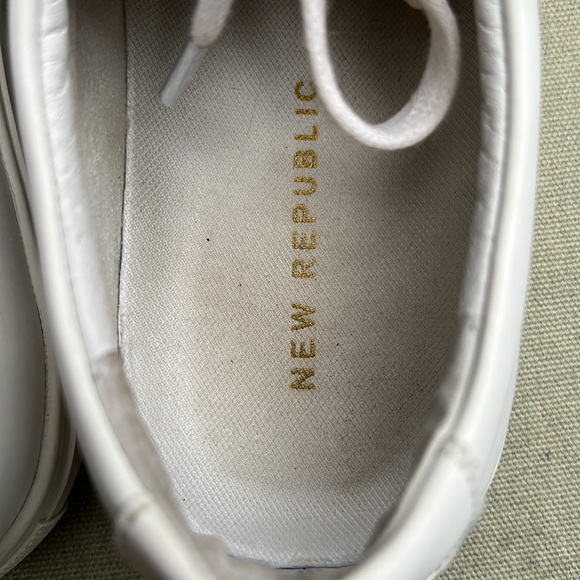 NEW REPUBLIC, KURT LEATHER SNEAKER W10/M8.5 - Picture 7 of 8